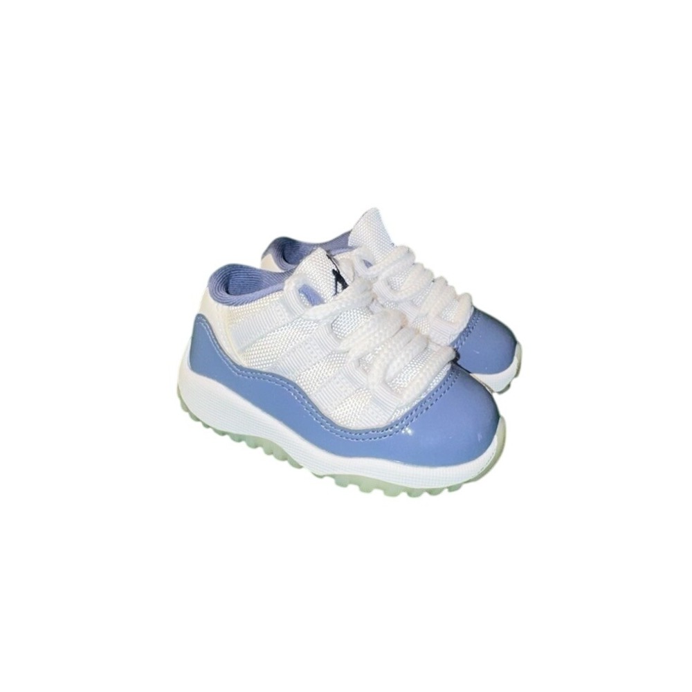 Jordan 11 Retro Low Diffused Blue Toddler Sneakers White Blue FV5120-104 5C